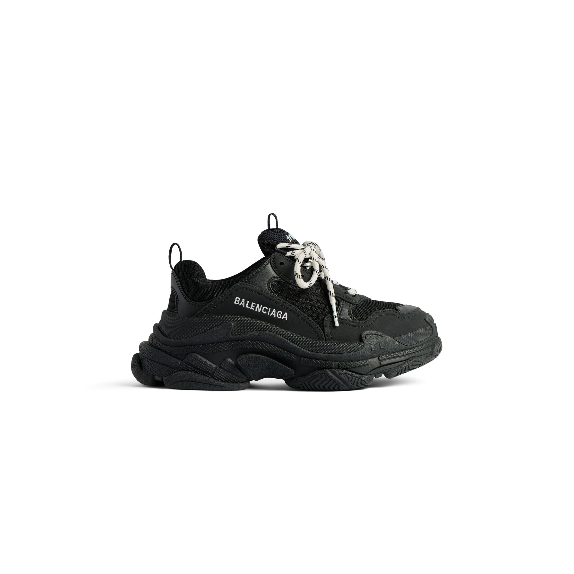 Ba*len*cia*ga men''s triple s sneaker in black 534217w2ca11000